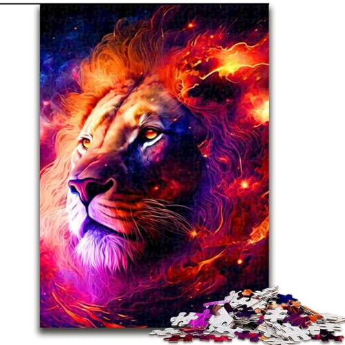 1000-teiliges Puzzle für Erwachsene, Löwe, Holzpuzzle, Weihnachten oder Geburtstage, Größe 50x75cm 1000-teiliges Puzzle für Erwachsene, Löwe, Holzpuzzle, Weihnachten oder Geburtstage, Größe 50x75cm von WGLINGX