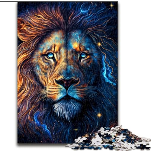 1000-teiliges Puzzle für Erwachsene, Löwe 14, 1000-teiliges Puzzle für Erwachsene, DIY-Heimdekoration, Denkspiel für Teenager, Größe 26x38cm 1000-teiliges Puzzle für Erwachsene, Löwe 14, 1000-teiliges Puzzle für Erwachsene, DIY-Heimdekoration, Denkspiel für Teenager, Größe 26x38cm von WGLINGX