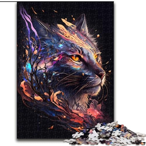 1000-teiliges Puzzle für Erwachsene, Luchs, 1000-teiliges Puzzle für Erwachsene, ideales Urlaubs- oder Geburtstagsgeschenk, Partyspiel, Spielzeug, Größe 50x75cm 1000-teiliges Puzzle für Erwachsene, Luchs, 1000-teiliges Puzzle für Erwachsene, ideales Urlaubs- oder Geburtstagsgeschenk, Partyspiel, Spielzeug, Größe 50x75cm von WGLINGX