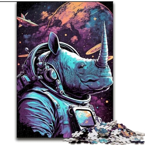 1000-teiliges Puzzle für Erwachsene, Nashorn, Fantastische Holzpuzzles, Weihnachten oder Geburtstage, Größe 26x38cm 1000-teiliges Puzzle für Erwachsene, Nashorn, Fantastische Holzpuzzles, Weihnachten oder Geburtstage, Größe 26x38cm von WGLINGX