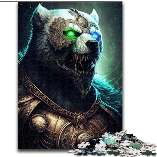1000-teiliges Puzzle für Erwachsene, Necro Zombies, Holzpuzzle, anspruchsvolles Denkspiel für Teenager, Spaß für den Spieleabend mit der Familie (Größe 26x38cm) von WGLINGX