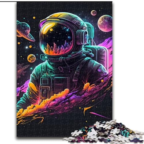 1000-teiliges Puzzle für Erwachsene, Neon-Astronaut, 1000-teiliges Puzzle für Erwachsene, ideales Urlaubs- oder Geburtstagsgeschenk, Partyspiel-Spielzeug, Größe 50x75cm 1000-teiliges Puzzle für Erwachsene, Neon-Astronaut, 1000-teiliges Puzzle für Erwachsene, ideales Urlaubs- oder Geburtstagsgeschenk, Partyspiel-Spielzeug, Größe 50x75cm von WGLINGX