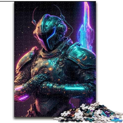 1000-teiliges Puzzle für Erwachsene, Neon Blade Hero, Holzpuzzle, Spaß für die ganze Familie, Basteln, perfekt für Geburtstage, Feiertage, Größe 50x75cm 1000-teiliges Puzzle für Erwachsene, Neon Blade Hero, Holzpuzzle, Spaß für die ganze Familie, Basteln, perfekt für Geburtstage, Feiertage, Größe 50x75cm von WGLINGX