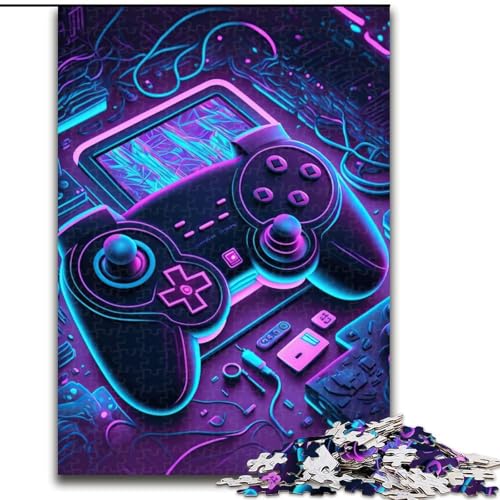 1000-teiliges Puzzle für Erwachsene, Neon-Spiel, Holzpuzzle, Familienspaß, Basteln, perfekt für Geburtstage, Feiertage, Größe 50x75cm 1000-teiliges Puzzle für Erwachsene, Neon-Spiel, Holzpuzzle, Familienspaß, Basteln, perfekt für Geburtstage, Feiertage, Größe 50x75cm von WGLINGX