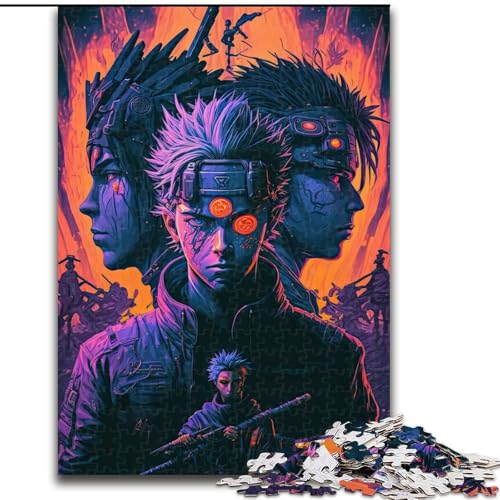 1000-teiliges Puzzle für Erwachsene, Ninja-Killer-Holzpuzzle, Spaß für die ganze Familie, Basteln, perfekt für Geburtstage, Feiertage, Größe 26x38cm 1000-teiliges Puzzle für Erwachsene, Ninja-Killer-Holzpuzzle, Spaß für die ganze Familie, Basteln, perfekt für Geburtstage, Feiertage, Größe 26x38cm von WGLINGX