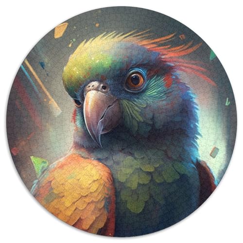 1000-teiliges Puzzle für Erwachsene, Papageien-Puzzle, perfekt für Teenager und Familien, (67,5x67,5cm) von WGLINGX