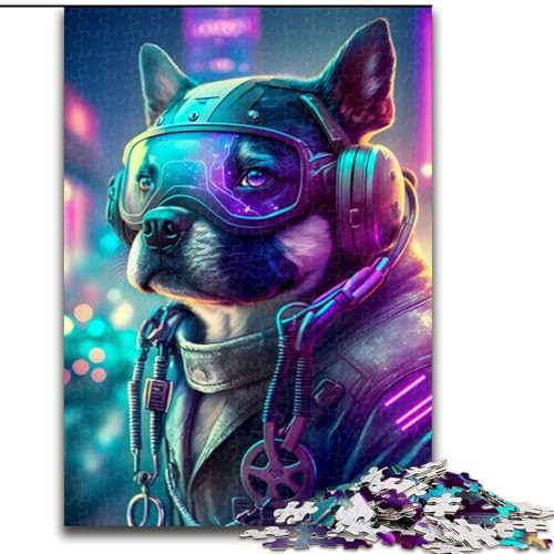 1000-teiliges Puzzle für Erwachsene, Pat Dog, 1000-teiliges Puzzle für Erwachsene, ideales Urlaubs- oder Geburtstagsgeschenk, Partyspiel-Spielzeug, Größe 50x75cm 1000-teiliges Puzzle für Erwachsene, Pat Dog, 1000-teiliges Puzzle für Erwachsene, ideales Urlaubs- oder Geburtstagsgeschenk, Partyspiel-Spielzeug, Größe 50x75cm von WGLINGX