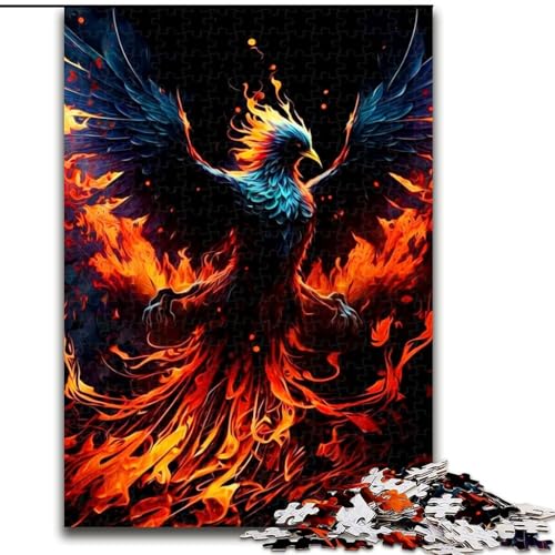 1000-teiliges Puzzle für Erwachsene, Phoenix-Puzzle für Erwachsene, 1000 Teile, Weihnachten oder Geburtstage, Größe 26x38cm 1000-teiliges Puzzle für Erwachsene, Phoenix-Puzzle für Erwachsene, 1000 Teile, Weihnachten oder Geburtstage, Größe 26x38cm von WGLINGX