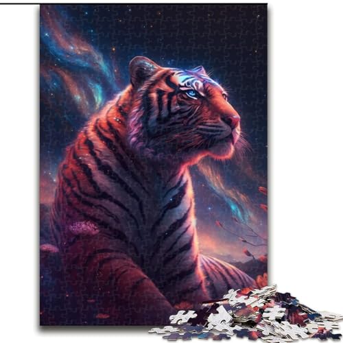 1000-teiliges Puzzle für Erwachsene, Planet Tiger, Holzpuzzle, herausfordernd und unterhaltsam, Familienaktivität, Größe 50x75cm 1000-teiliges Puzzle für Erwachsene, Planet Tiger, Holzpuzzle, herausfordernd und unterhaltsam, Familienaktivität, Größe 50x75cm von WGLINGX