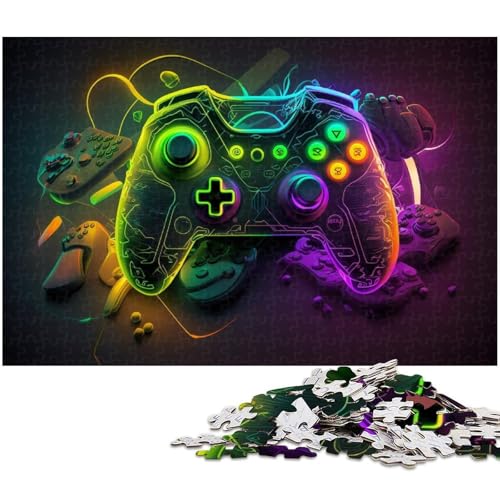 1000-teiliges Puzzle für Erwachsene, Spielpuzzle als Geschenk (Größe 50 x 75 cm) von WGLINGX