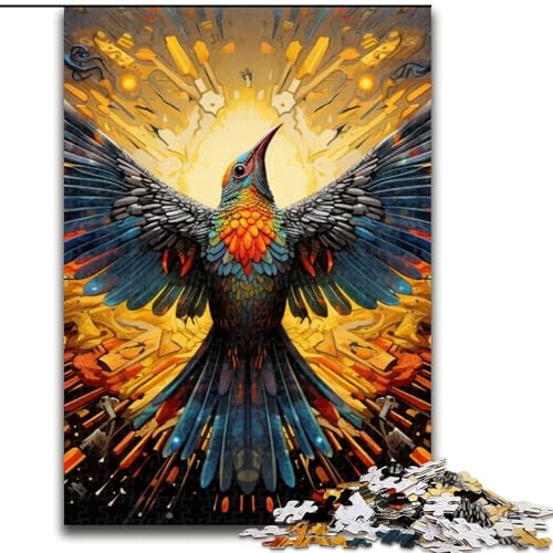 1000-teiliges Puzzle für Erwachsene, Tier-Spechte, Puzzle 1000 Teile für Erwachsene, Familienspaß zum Basteln, perfekt für Geburtstage, Feiertage (Größe 50x75cm) von WGLINGX