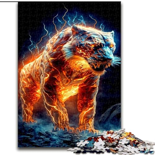 1000-teiliges Puzzle für Erwachsene, Tiger-Holzpuzzle, Spaß für die ganze Familie, Basteln, perfekt für Geburtstage, Feiertage, Größe 50x75cm 1000-teiliges Puzzle für Erwachsene, Tiger-Holzpuzzle, Spaß für die ganze Familie, Basteln, perfekt für Geburtstage, Feiertage, Größe 50x75cm von WGLINGX