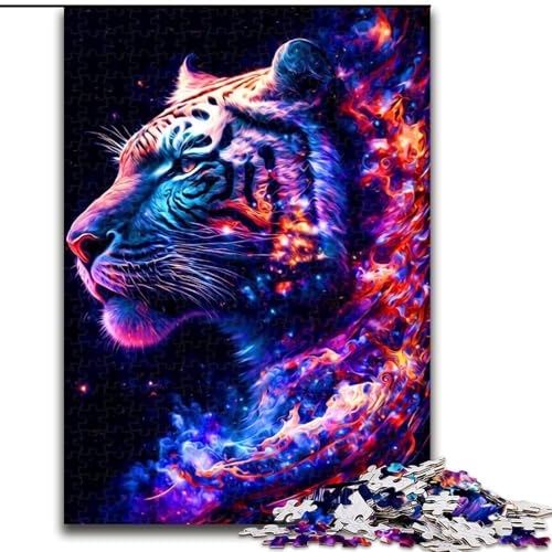 1000-teiliges Puzzle für Erwachsene, Tiger-Holzpuzzle, herausfordernd und unterhaltsam, Familienaktivität, Größe 50x75cm 1000-teiliges Puzzle für Erwachsene, Tiger-Holzpuzzle, herausfordernd und unterhaltsam, Familienaktivität, Größe 50x75cm von WGLINGX
