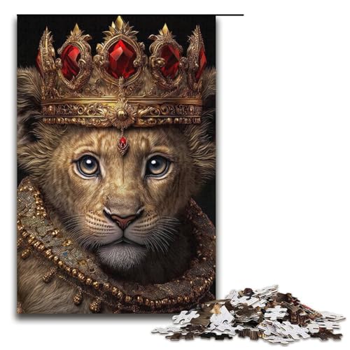 1000-teiliges Puzzle für Erwachsene, Tiger-Puzzle, Lernspiel für Geburtstag, Weihnachten, 14,96 x 10,24 Zoll 1000-teiliges Puzzle für Erwachsene, Tiger-Puzzle, Lernspiel für Geburtstag, Weihnachten, 14,96 x 10,24 Zoll von WGLINGX