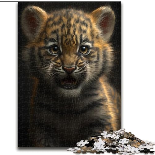 1000-teiliges Puzzle für Erwachsene, Tigerbaby, 1000-teiliges Puzzle für Erwachsene, ideales Urlaubs- oder Geburtstagsgeschenk, Partyspiel-Spielzeug, Größe 26x38cm 1000-teiliges Puzzle für Erwachsene, Tigerbaby, 1000-teiliges Puzzle für Erwachsene, ideales Urlaubs- oder Geburtstagsgeschenk, Partyspiel-Spielzeug, Größe 26x38cm von WGLINGX