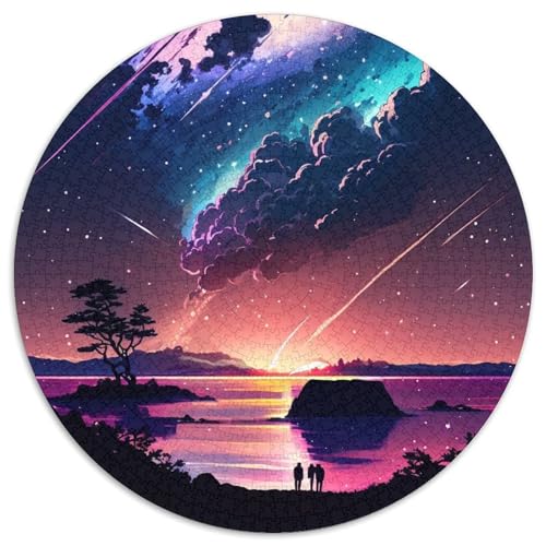 1000-teiliges Puzzle für Erwachsene, Universum und Planeten, anspruchsvolles Denkspiel für Teenager, unterhaltsames interaktives Spiel für die ganze Familie, 1000 Teile (67,5x67,5cm) von WGLINGX