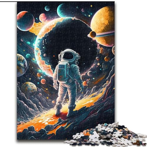 1000-teiliges Puzzle für Erwachsene, Weltraum-Puzzles für Erwachsene, 1000 Teile, Lernspielzeug, Größe 26x38cm 1000-teiliges Puzzle für Erwachsene, Weltraum-Puzzles für Erwachsene, 1000 Teile, Lernspielzeug, Größe 26x38cm von WGLINGX