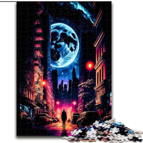 1000-teiliges Puzzle für Erwachsene, tolle Nacht, Holzpuzzle, Spaß für die ganze Familie, Basteln, perfekt für Geburtstage, Feiertage, Größe 50x75cm 1000-teiliges Puzzle für Erwachsene, tolle Nacht, Holzpuzzle, Spaß für die ganze Familie, Basteln, perfekt für Geburtstage, Feiertage, Größe 50x75cm von WGLINGX