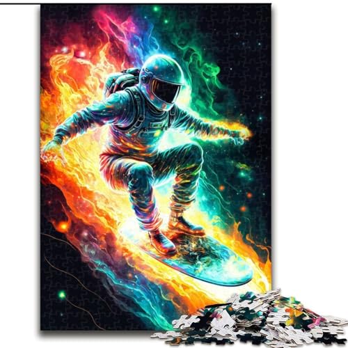1000-teiliges Puzzle für Erwachsene „Astro on Fire“ aus Holz, herausfordernd und unterhaltsam, Familienaktivität, Größe 26x38cm 1000-teiliges Puzzle für Erwachsene „Astro on Fire“ aus Holz, herausfordernd und unterhaltsam, Familienaktivität, Größe 26x38cm von WGLINGX