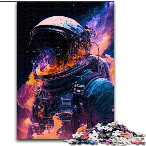 1000-teiliges Puzzle für Erwachsene „Cosmic Explorer Chronicles“, 1000-teiliges Puzzle für Erwachsene, ideales Weihnachts- oder Geburtstagsgeschenk, Partyspiel-Spielzeug, Größe 26x38cm von WGLINGX