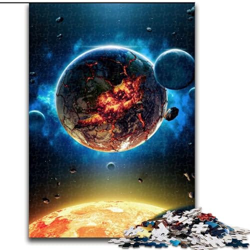 1000-teiliges Puzzle für Erwachsene „Ende der Welt“, Puzzle für Erwachsene, 1000 Teile, Lernspielzeug, Größe 50x75cm von WGLINGX