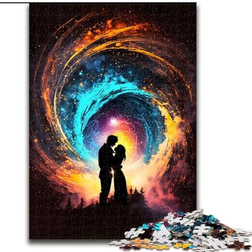 1000-teiliges Puzzle für Erwachsene „Romance of The Galaxy“ Puzzles für Erwachsene 1000, Lernspielzeug, Größe 50x75cm von WGLINGX
