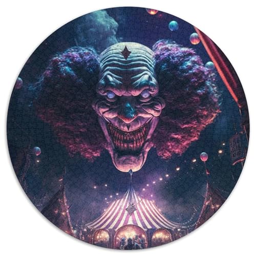 1000-teiliges Puzzle für Erwachsene Der Zirkus, anspruchsvolles Denkspiel für Teenager, unterhaltsames interaktives Spiel für die ganze Familie, 1000 Teile (67,5x67,5cm) von WGLINGX