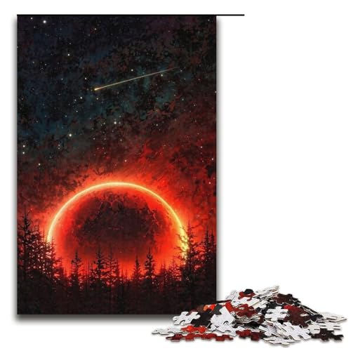 1000-teiliges Puzzle für Erwachsene im japanischen Stil – anspruchsvolles Spiel, jedes Teil ist einzigartig – anspruchsvolles, unterhaltsames Spiel für die ganze Familie (Größe 38 x 26 cm) von WGLINGX