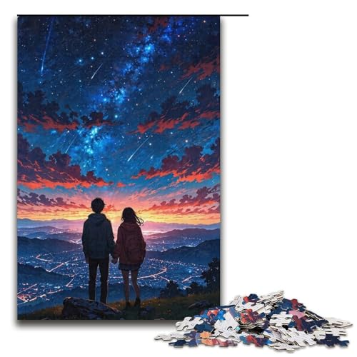 1000-teiliges Puzzle für Erwachsene im japanischen Stil – anspruchsvolles Spiel, jedes Teil ist einzigartig – anspruchsvolles, unterhaltsames Spiel für die ganze Familie (Größe 38 x 26 cm) von WGLINGX