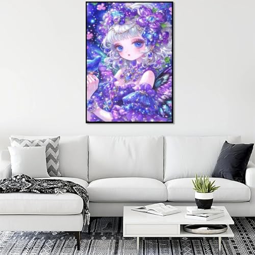 1000-teiliges Puzzle mit Anime-Mädchen, 1000 Teile für Erwachsene, anspruchsvolles DIY-Denkspiel, interaktives Familienspiel (Größe 50x75cm) von WGLINGX
