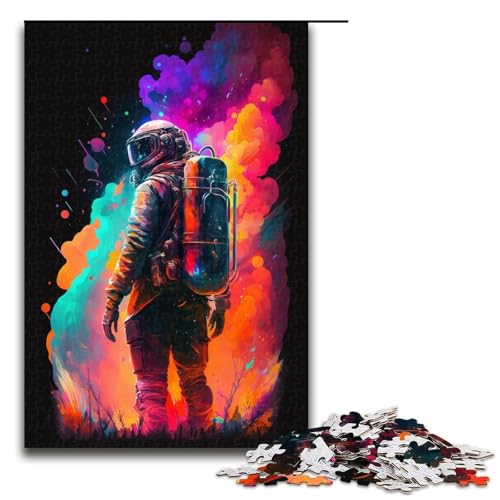 1000-teiliges Puzzle mit Astronautenmotiv, Holzpuzzle, Lernspielzeug, Familienspiele, 50 x 75 cm 1000-teiliges Puzzle mit Astronautenmotiv, Holzpuzzle, Lernspielzeug, Familienspiele, 50 x 75 cm von WGLINGX