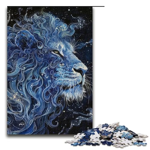 1000-teiliges Puzzle mit Löwenmotiv, Holzpuzzle, Lernspielzeug, Familienspiele, 50 x 75 cm 1000-teiliges Puzzle mit Löwenmotiv, Holzpuzzle, Lernspielzeug, Familienspiele, 50 x 75 cm von WGLINGX