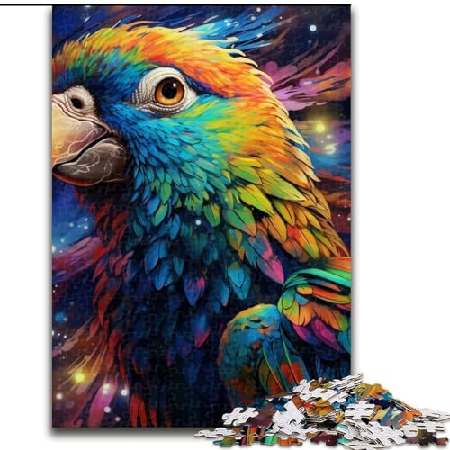 1000-teiliges Puzzle mit Tieren, Vögeln, Papageien, 1000 Teile für Erwachsene, Schwierigkeitsgrad: Anfänger, ideal als Geburtstags (Größe 26x38cm) von WGLINGX