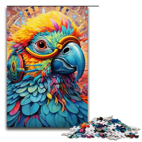 1000-teiliges Puzzle mit Tierpfauenmotiv für Erwachsene, Holzpuzzle, Lernspiele, Heimdekoration, 75 x 50 cm 1000-teiliges Puzzle mit Tierpfauenmotiv für Erwachsene, Holzpuzzle, Lernspiele, Heimdekoration, 75 x 50 cm von WGLINGX