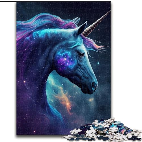 1000-teiliges Puzzle mit süßem Pony für Erwachsene, 1000 Teile, Heimdekoration, Familienspaß, ab 14 Jahren (Größe 26x38cm) von WGLINGX
