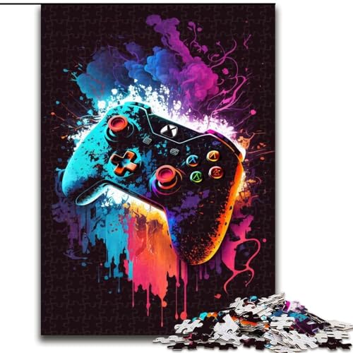 1000-teiliges Puzzlespiel aus Pappe, anspruchsvolles Denkspiel für Teenager, perfekt als Heimdekoration oder Geschenk (Größe 26x38cm) von WGLINGX