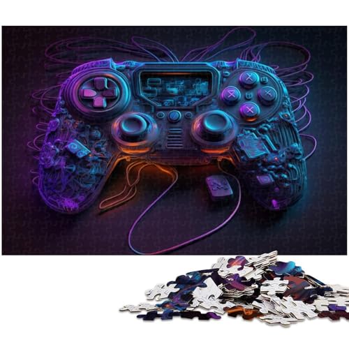 1000-teiliges Puzzlespiel für Erwachsene, EIN Kunstwerk für Jugendliche ab 14 Jahren (Größe 38 x 26 cm) von WGLINGX