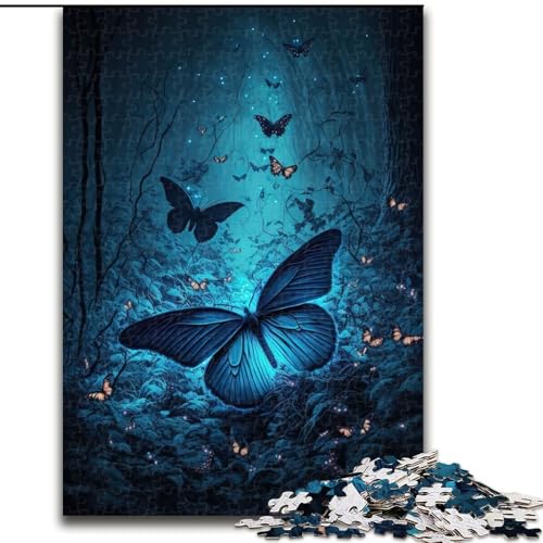 1000-teiliges Schmetterlings-Puzzle, 1000 Teile, anspruchsvolles Denkspiel für Teenager und Familien, Größe 26x38cm 1000-teiliges Schmetterlings-Puzzle, 1000 Teile, anspruchsvolles Denkspiel für Teenager und Familien, Größe 26x38cm von WGLINGX