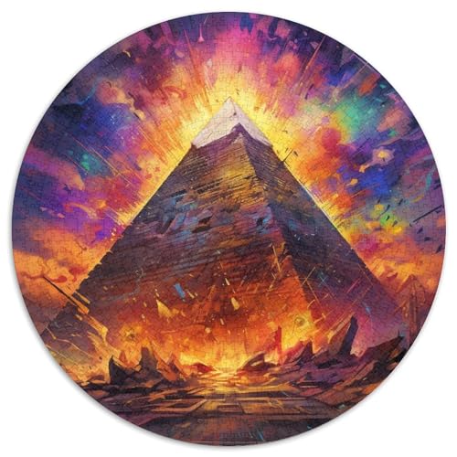 Ägyptische Pyramiden-Puzzle aus Papier, 1000 Teile, Familie und Freunde, geeignet für Kinder ab 14 Jahren 67,5 x 67,5 cm Ägyptische Pyramiden-Puzzle aus Papier, 1000 Teile, Familie und Freunde, geeignet für Kinder ab 14 Jahren 67,5 x 67,5 cm von WGLINGX