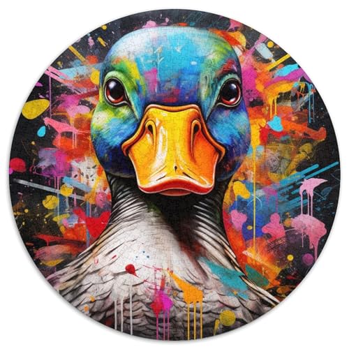 Anspruchsvolle Puzzles mit Enten-Graffiti-Motiven für Erwachsene, 1000 Puzzles, interaktives Familienspiel, Denksportaufgabe, Lernspielzeug 67,5 x 67,5 cm Anspruchsvolle Puzzles mit Enten-Graffiti-Motiven für Erwachsene, 1000 Puzzles, interaktives Familienspiel, Denksportaufgabe, Lernspielzeug 67,5 x 67,5 cm von WGLINGX