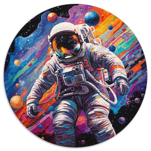 Art Astronaut Papp-Rundpuzzle, 1000 Teile, interaktives Familienspiel, Denksportaufgabe, Lernspielzeug 67,5 x 67,5 cm Art Astronaut Papp-Rundpuzzle, 1000 Teile, interaktives Familienspiel, Denksportaufgabe, Lernspielzeug 67,5 x 67,5 cm von WGLINGX
