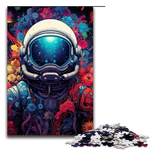 Astronauten-Puzzle mit 1000 Teilen für Erwachsene, Holzpuzzle, Heimdekoration, 50 x 75 cm Astronauten-Puzzle mit 1000 Teilen für Erwachsene, Holzpuzzle, Heimdekoration, 50 x 75 cm von WGLINGX