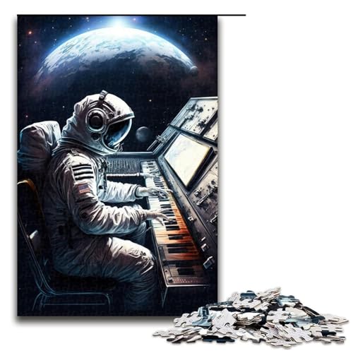 Astronauten-Puzzle mit 1000 Teilen für Erwachsene, Holzpuzzle, Heimdekoration, 50 x 75 cm Astronauten-Puzzle mit 1000 Teilen für Erwachsene, Holzpuzzle, Heimdekoration, 50 x 75 cm von WGLINGX