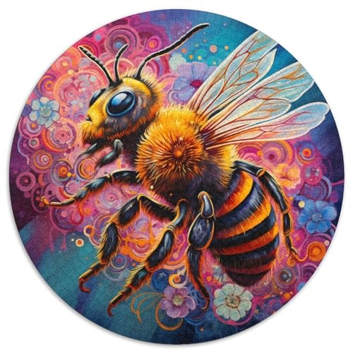 Bienen-Papierpuzzle für Erwachsene, 1000-teiliges Denkspiel für Teenager, 67,5 x 67,5 cm Bienen-Papierpuzzle für Erwachsene, 1000-teiliges Denkspiel für Teenager, 67,5 x 67,5 cm von WGLINGX