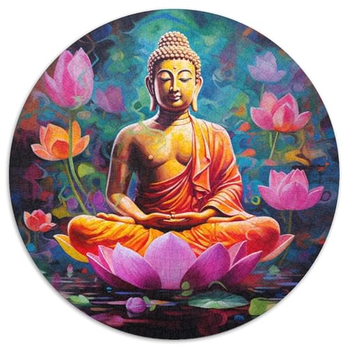 Bunte Buddha-Puzzles, herausfordernde Puzzles für Erwachsene, 1000 Teile, interaktives Familienspiel, Gehirntraining, Lernspielzeug 67,5 x 67,5 cm Bunte Buddha-Puzzles, herausfordernde Puzzles für Erwachsene, 1000 Teile, interaktives Familienspiel, Gehirntraining, Lernspielzeug 67,5 x 67,5 cm von WGLINGX