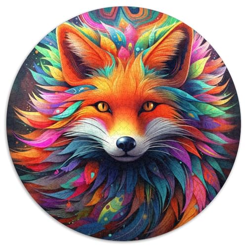 Buntes Art-Fuchs-Papierpuzzle für Erwachsene, 1000-teiliges Denkspiel für Teenager, 67,5 x 67,5 cm Buntes Art-Fuchs-Papierpuzzle für Erwachsene, 1000-teiliges Denkspiel für Teenager, 67,5 x 67,5 cm von WGLINGX