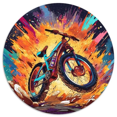 Buntes Fahrrad-Papierpuzzle für Erwachsene, 1000-teiliges Denkspiel für Teenager, 67,5 x 67,5 cm Buntes Fahrrad-Papierpuzzle für Erwachsene, 1000-teiliges Denkspiel für Teenager, 67,5 x 67,5 cm von WGLINGX