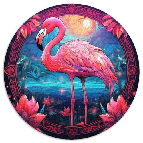 Buntes Flamingo-Papierpuzzle für Erwachsene, 1000-teiliges Denkspiel für Teenager, 67,5 x 67,5 cm Buntes Flamingo-Papierpuzzle für Erwachsene, 1000-teiliges Denkspiel für Teenager, 67,5 x 67,5 cm von WGLINGX