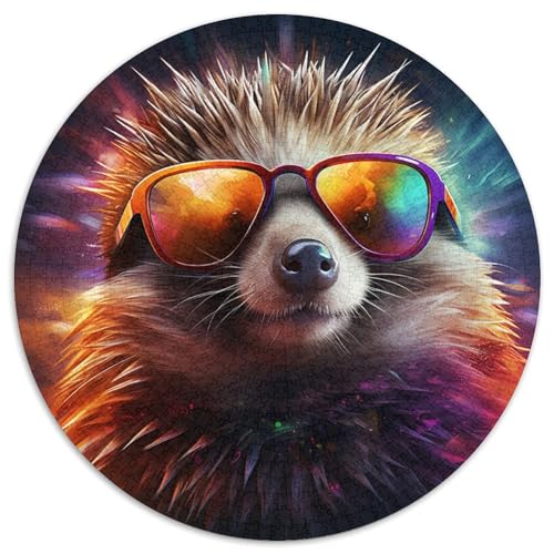 Buntes Kunst-Igel-Papierpuzzle, 1000 Teile, Familie und Freunde, geeignet für Kinder ab 14 Jahren 67,5 x 67,5 cm Buntes Kunst-Igel-Papierpuzzle, 1000 Teile, Familie und Freunde, geeignet für Kinder ab 14 Jahren 67,5 x 67,5 cm von WGLINGX