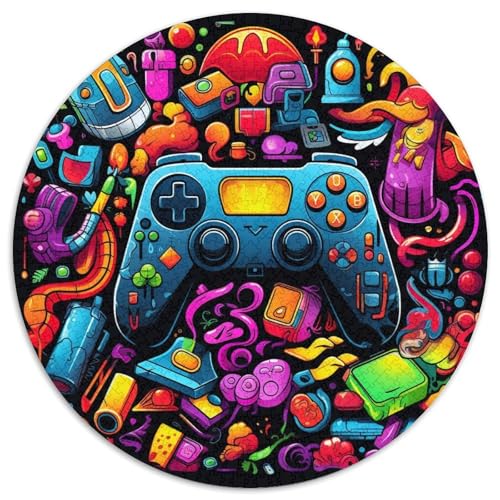 Buntes Spiel-Papierpuzzle mit 1000 Teilen, Teenager, Paare und Freunde zum Geburtstag, zu Weihnachten 67,5 x 67,5 cm Buntes Spiel-Papierpuzzle mit 1000 Teilen, Teenager, Paare und Freunde zum Geburtstag, zu Weihnachten 67,5 x 67,5 cm von WGLINGX